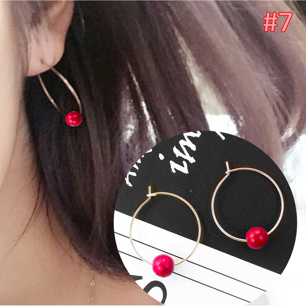 Anting Korea Wanita Kekinian Aneka Model Dan Varian Murah Berkualitas #370