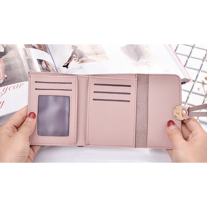 Dompet Lipat Mini Wanita / Dompet Fashion Wd119