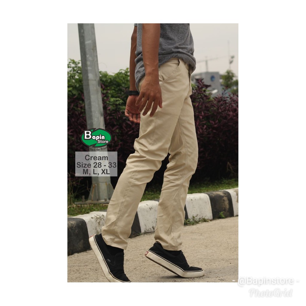 POPULER Celana Chino Bahan Adem Nyaman Cocok Buat  Musim  
