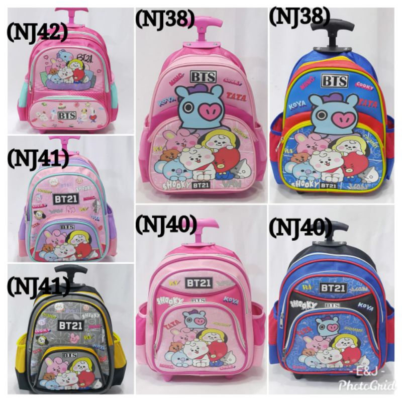 JOYELSY-Troly TK SD karakter anak mixue motif kartun NJ43