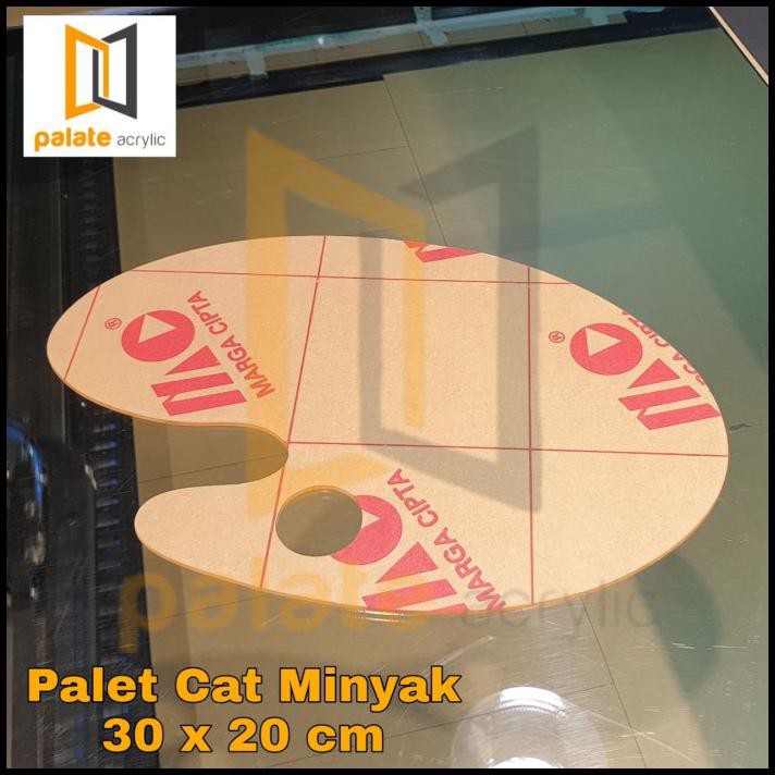 

Cuci Gudang Acrylic Palette | Palet Bening Akrilik Tempat Cat 30 X 20 Cm Merk Mc 2