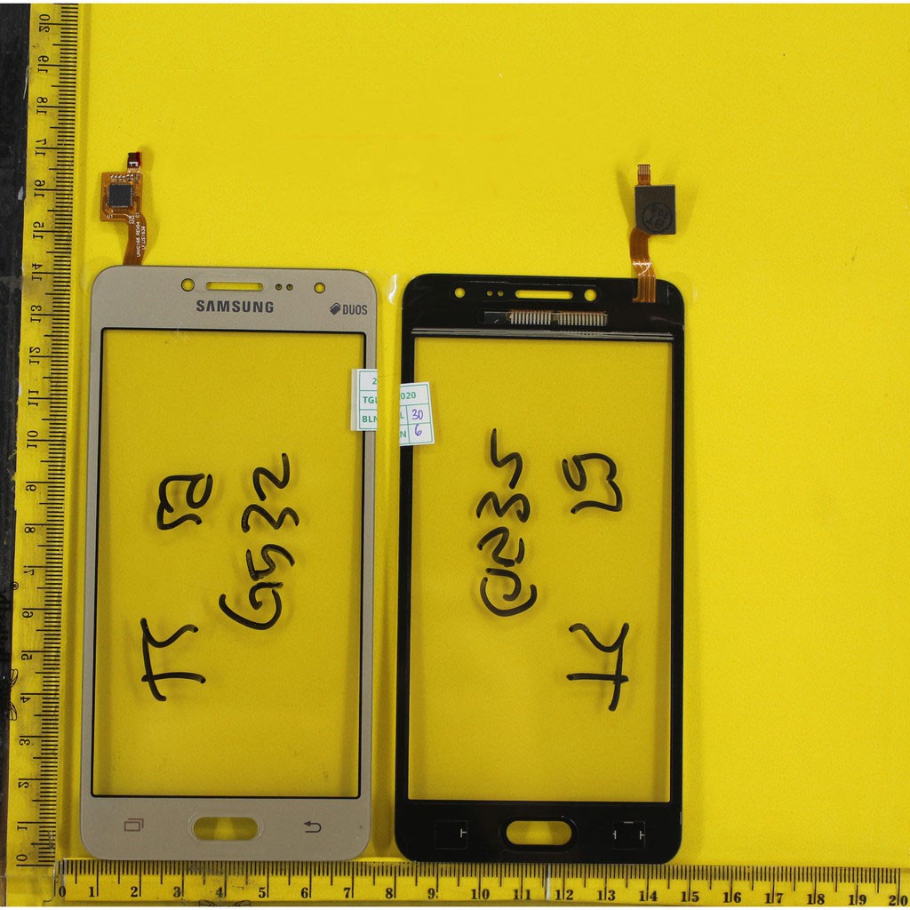 LAYAR SENTUH TOUCHSCREEN TS SAMSUNG G532G + IC GOLD GALAXY J2 PRIME IN5 = J532