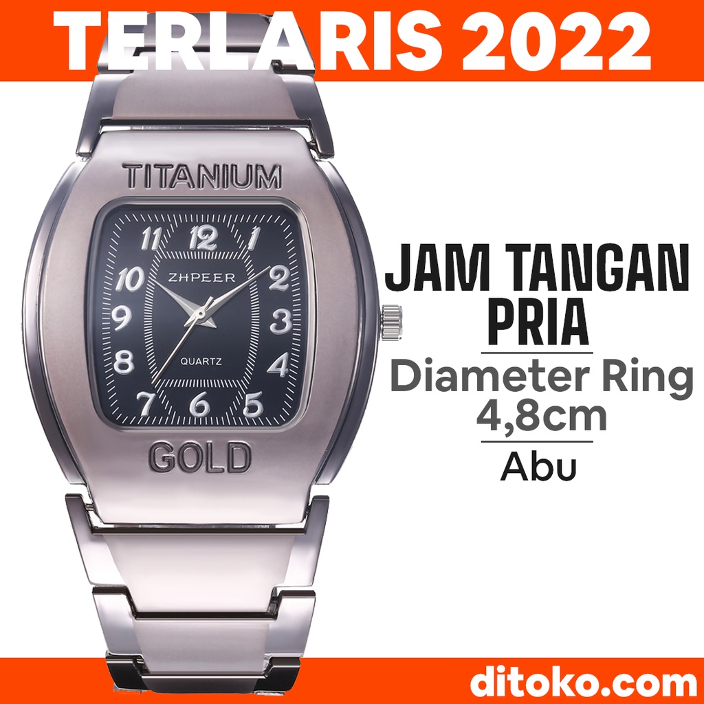 jam tangan pria anti air JP05 Jam Analog Casual t M9Q5 elegan dan mewah tali terlaris termurah pilih
