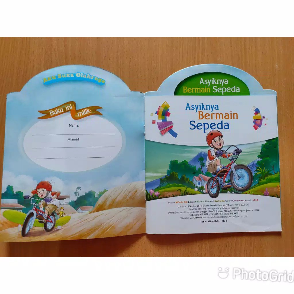 Buku Cerita Anak - Buku Cerita Bergambar (Cergam) - Seri Aku Suka Olahraga-5