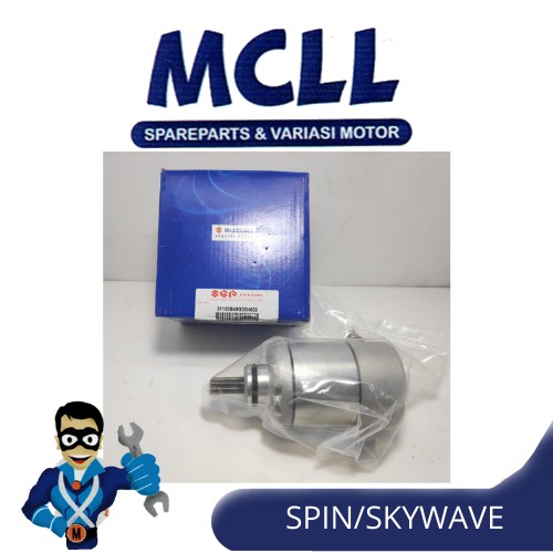 DINAMO ASSY SPIN/SKYWAVE/SKYDRIVE ORIGINAL SUZUKI 31100B46G00N000