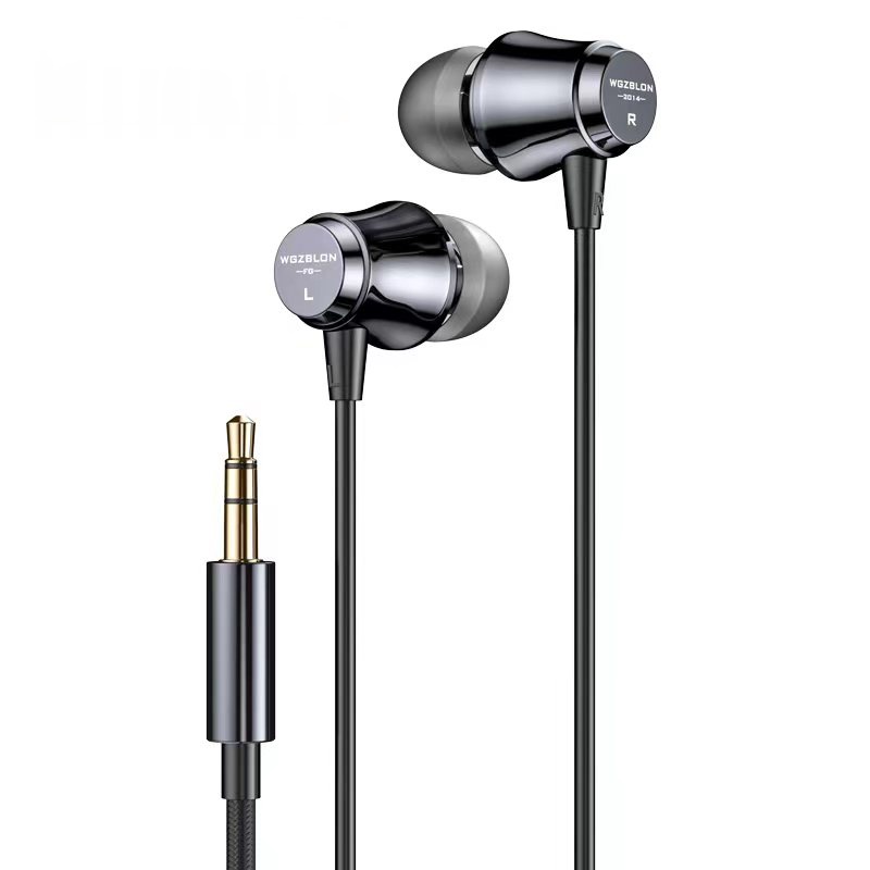 BLON Fat Girl Headset Earphone In-Ear Kabel 10mm HiFi Untuk Gaming