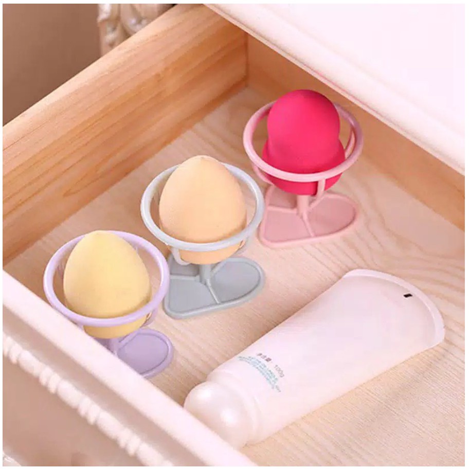 PA SPONGE , SPONS BEAUTY BLENDER Spons Egg Tempat Beauty Blender / Sponge Holder / Pengering Sponge AK057