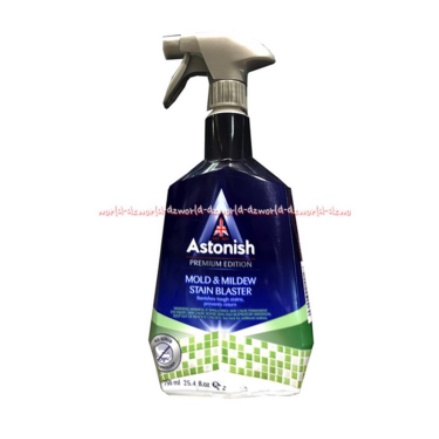 Astonish Mold &amp; Mildew Stain Blaster 750ml Cairan Pembersih Jamur Lumut dan Kerak Dinding Kamar Mandi Toilet Wc Astonis Mold Mild Dew