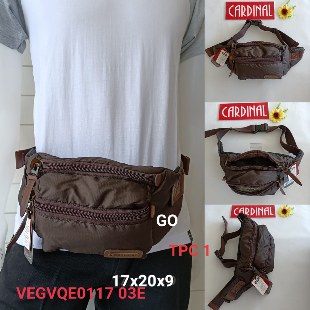 gof TP CARDINAL Tas Pinggang /Waits Bag Tas Cowok Tas Cowok Gaul Tas Pria Kekinian