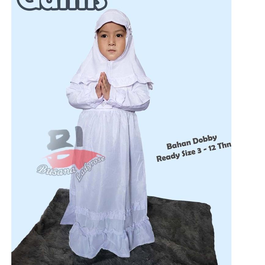 ➸ Baju Muslim Anak | Gamis Anak Perempuan | Gamis Putih Anak Perempuan ➮