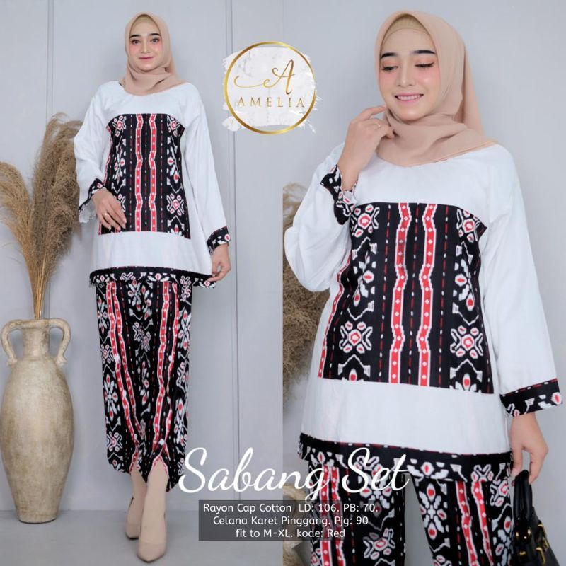 Setelan Rayon / Sabang Set / Nneg Tere set / Wadia Set / Neng Amber / Setelan Kulot / Rayon Premium  / Bisa COD