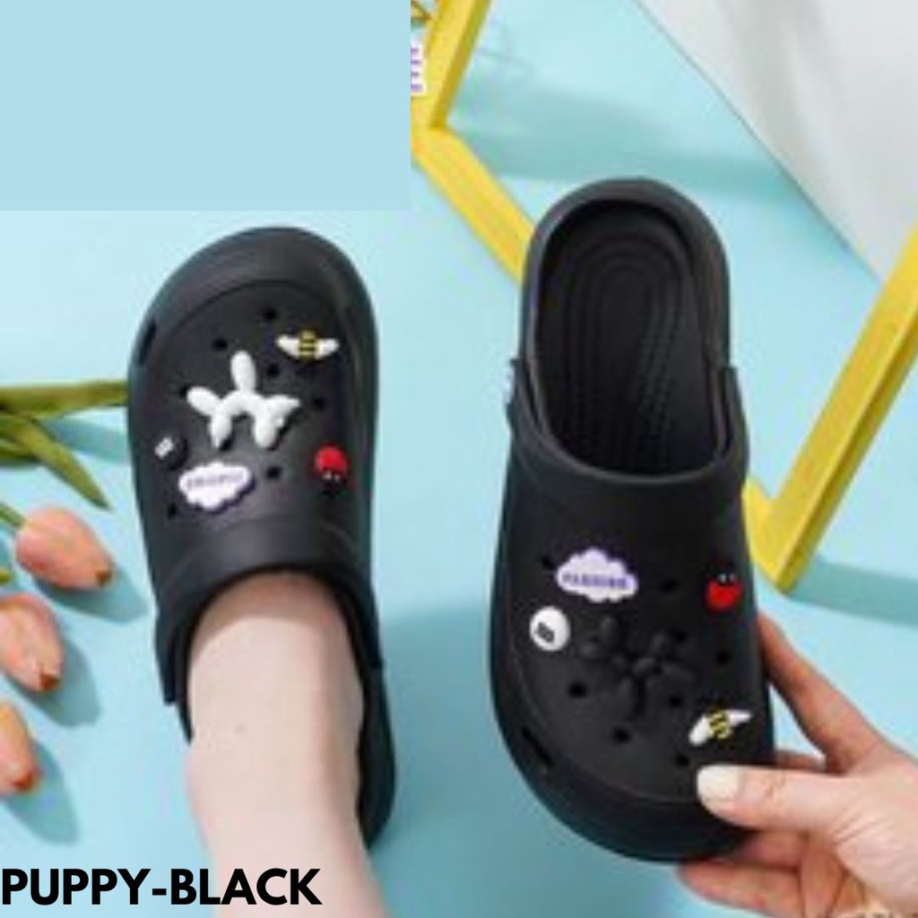 SANDAL BAIM WANITA KEKINIAN PALING POPULER HIGHSOLE NYAMAN DIPAKAI KEMANUPUN HARIAN RUBBER IMPORT PUPPY