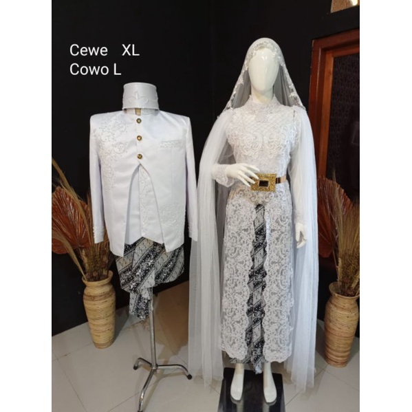 kebaya Akad nikah syar'i Baju Akad nikah Wedding