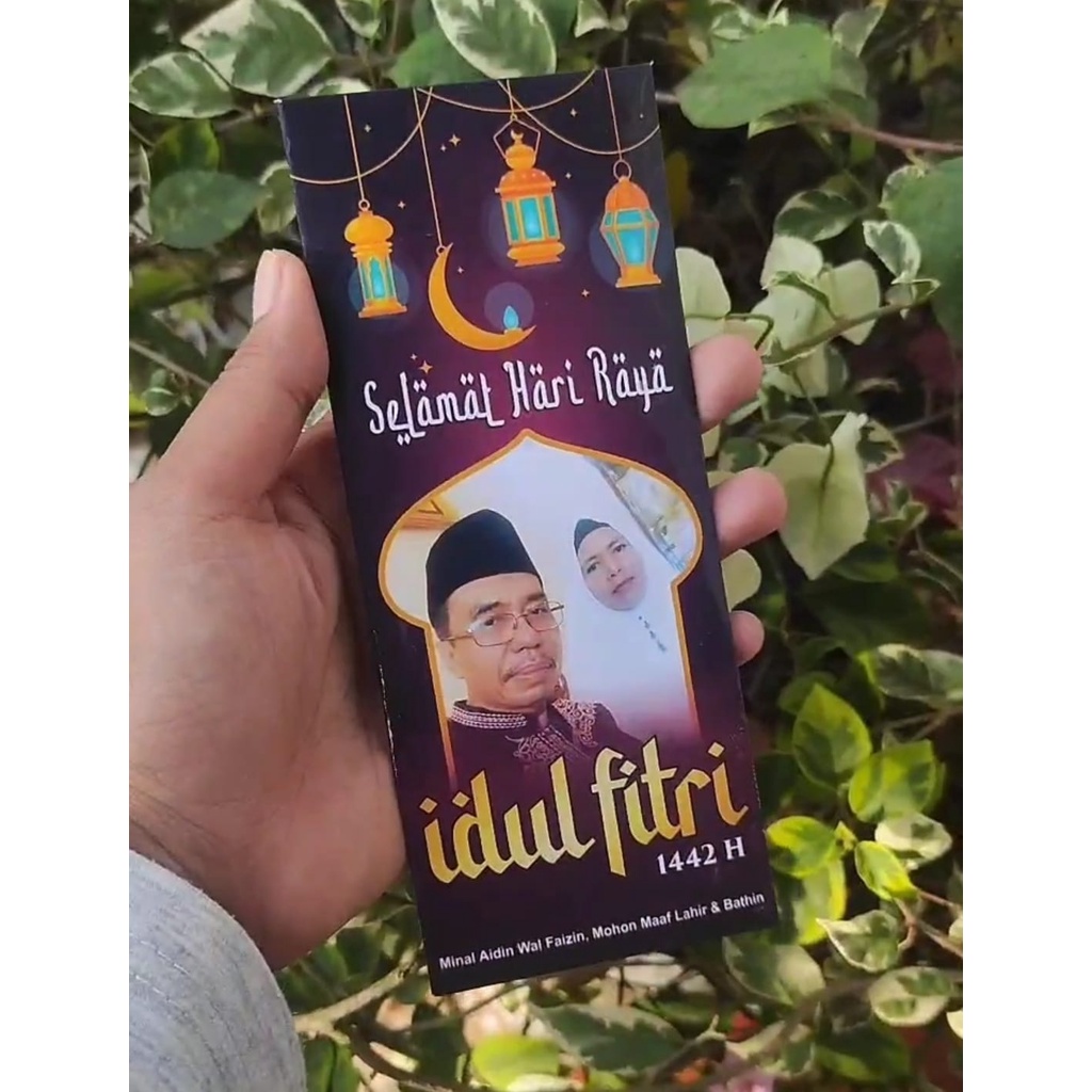 

Amplop THR Lebaran Custom Foto Nama Ucapan