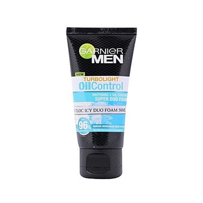 Garnier Men Facial Foam 50 ml_Acno Fight Oil Control Power White