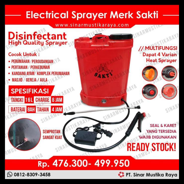 Hot Sale Elektrikal Sprayer - Semprot Disinfektan - Alat Penyemprot Disinfektan