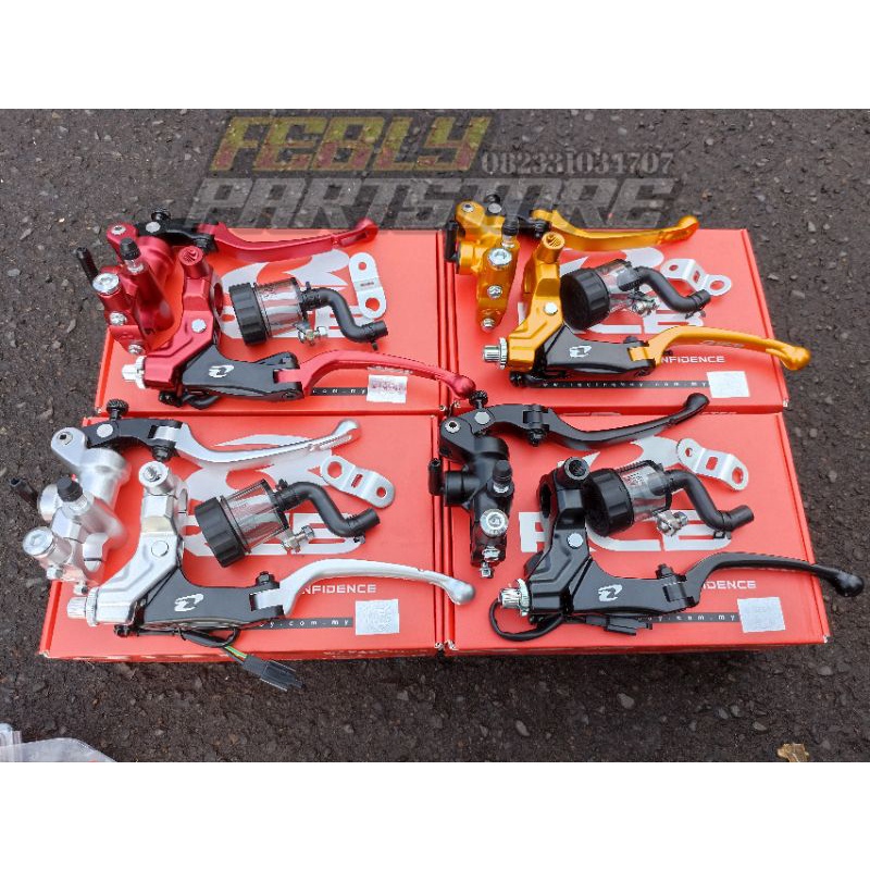 master rem rcb s1 radial 14mm set kopling s1 original rx king cb  gl megapro tiger gl100  aerox rx b