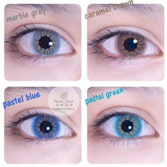 Softlens Dubai plano / soflen more dubai diameter 14,5 ORIGINAL Ner More Dubai