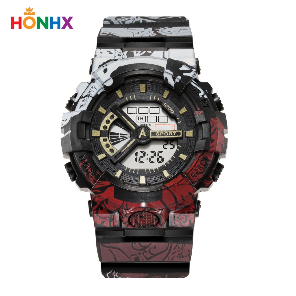 HONHX 668 Jam Tangan Remaja Digital Rubber WK-SBY