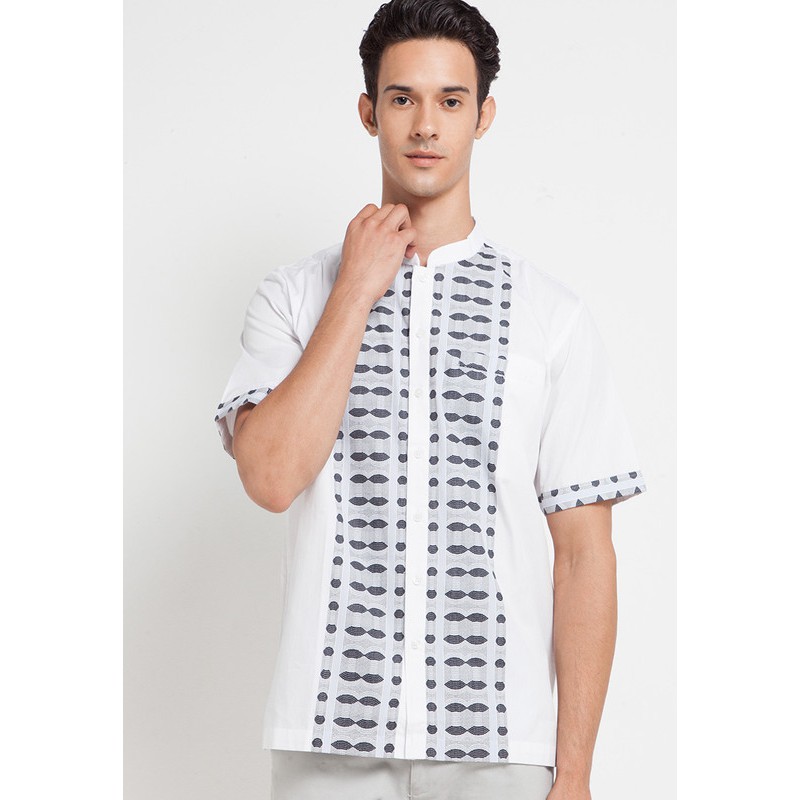 TWO-D by DHINI AMINARTI Koko Tangan Pendek White