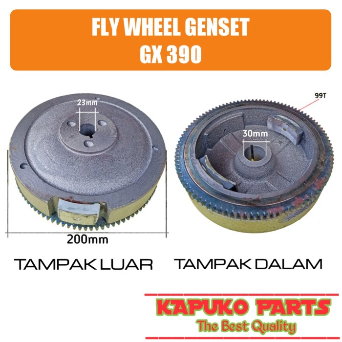 FLYWHEEL MAGNET BERIKUT GIGI GX 390/GX 420/GX 460 GENSET/5000W-7000W