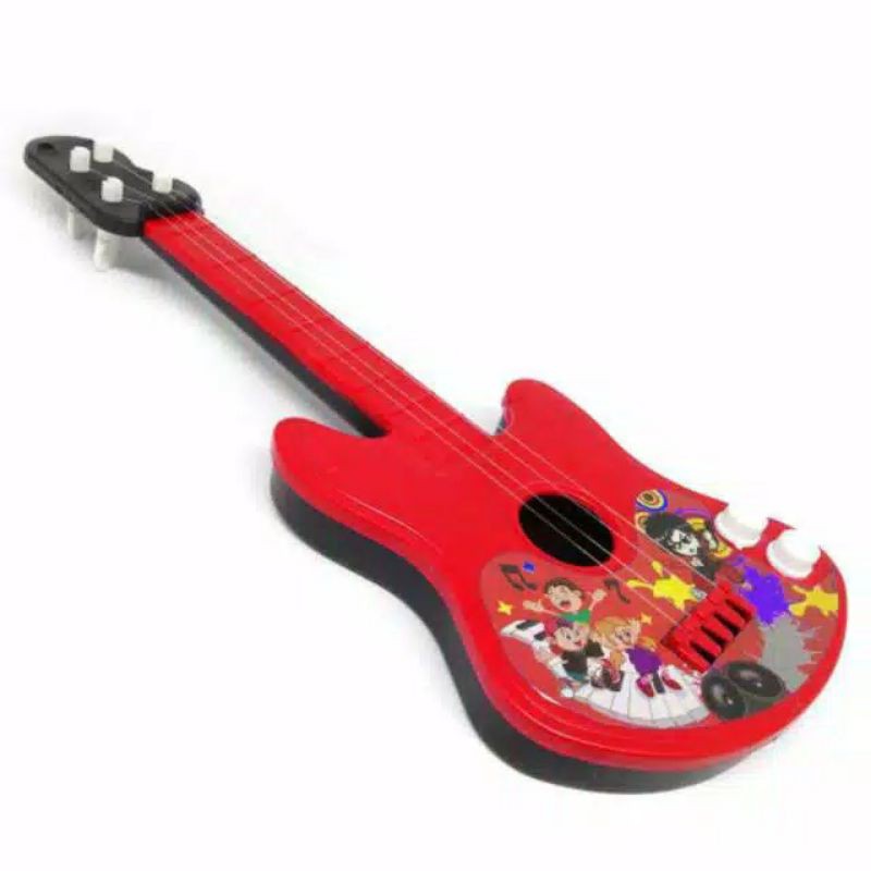 gitar melodi plastik mainan