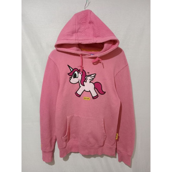 hoodie pancoat unicorn pink