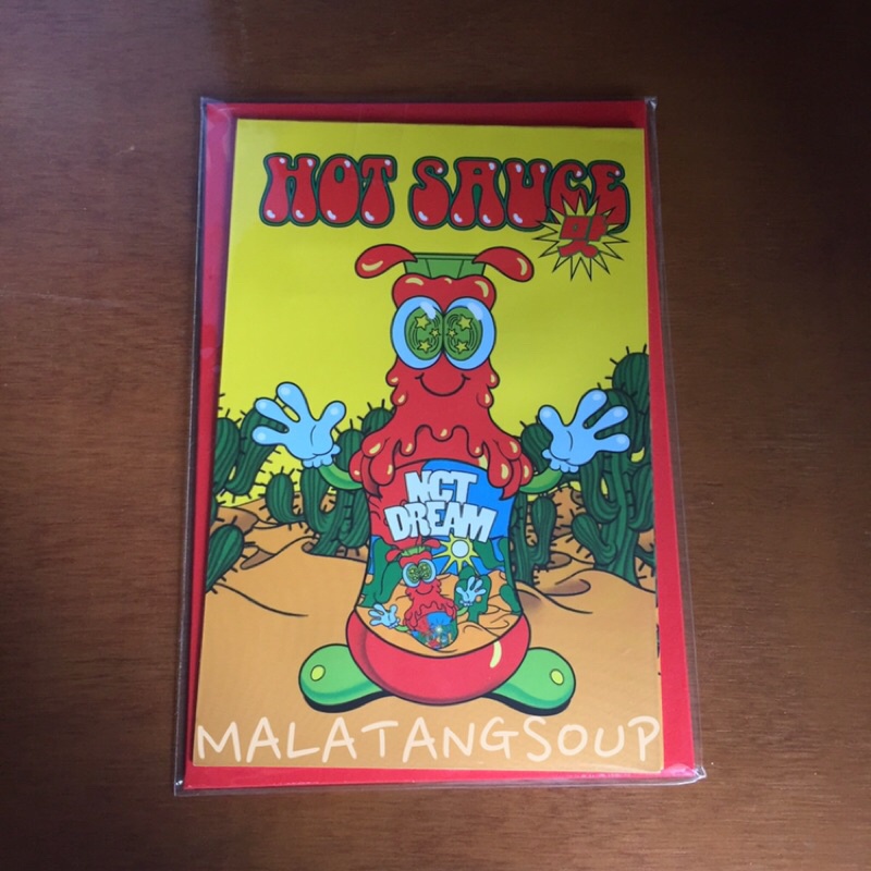 jeno pop up card hot sauce md nct dream sealed