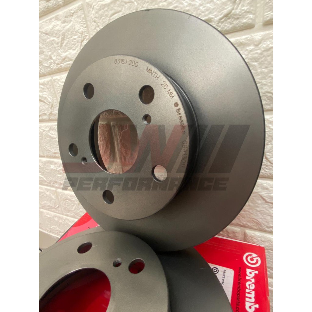 BRAKE DISC BREMBO BELAKANG ORIGINAL ROTOR PIRINGAN REM TOYOTA ALPHARD