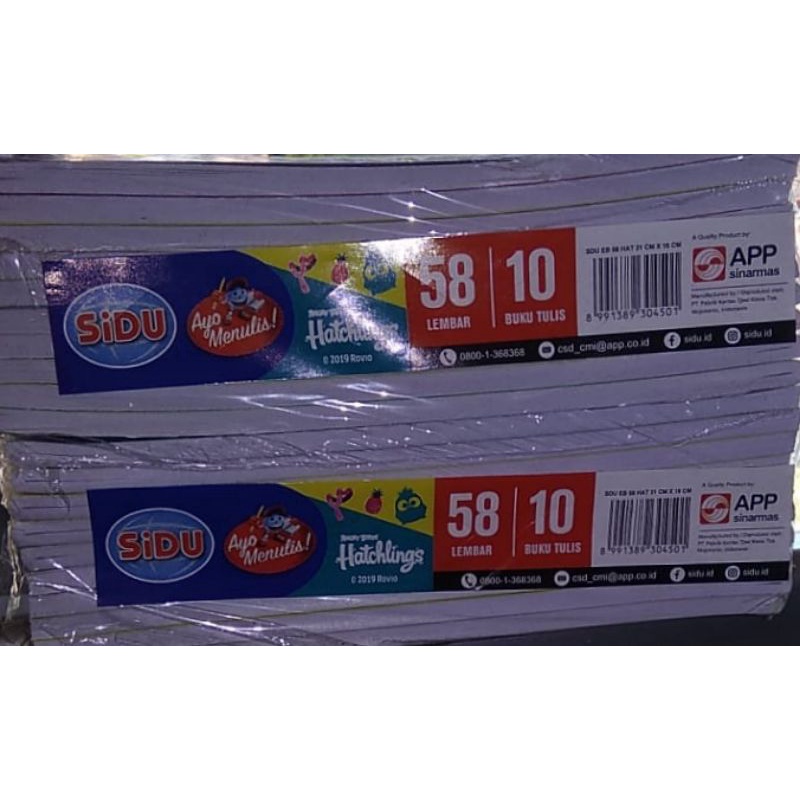 

Buku Tulis SIDU 58