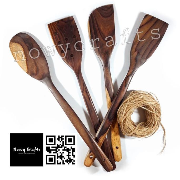 TERL4RI5 set alat masak kayu / sutil kayu / sodet kayu / solet / eros