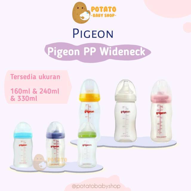 Pigeon - PP WIDENECK botol susu 160ml 240ml 330ml