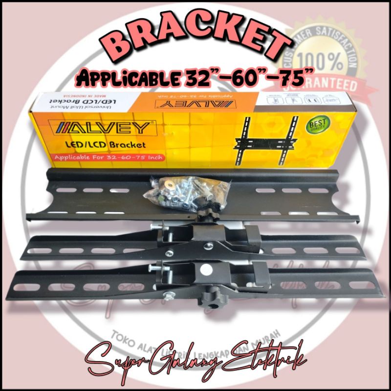 Bracket tv Clipton 19&quot; - 22&quot; - 24&quot; - 29&quot; - 32&quot; - 37&quot;- 42&quot; - 55&quot; - 60&quot; (standart &amp; flexibel)