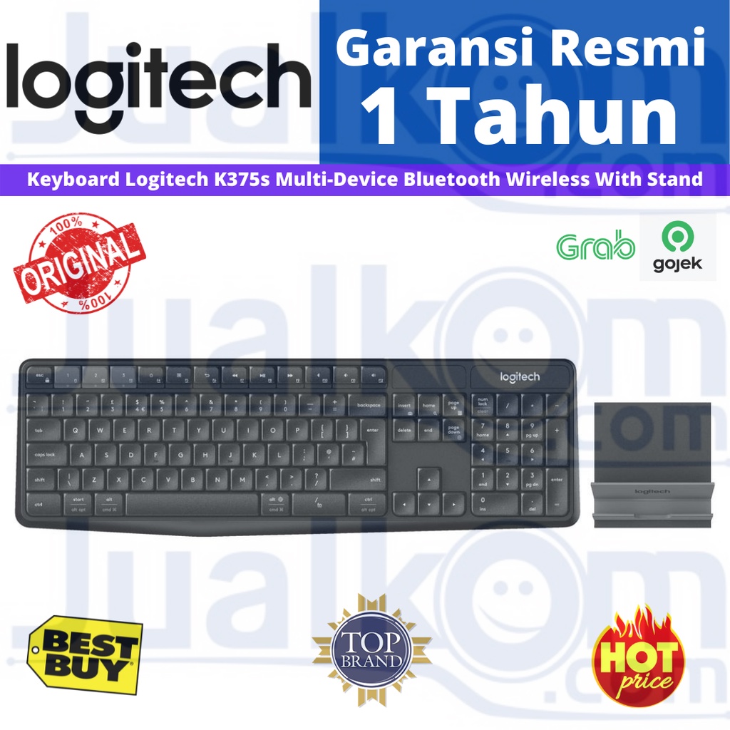 Logitech Keyboard Wireless K375s Multi-Device