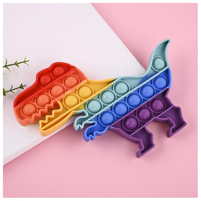 Edufuntoys - PUSH BUBBLE fidged/ pop it rainbow gobang/ pop it pelangi/ pop it among us/ bubble toys/ popit-6