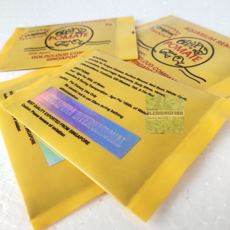 ady78 Pomate Singapura Pomate Original Singapore Pomate Asli Singapura Pomet Obat Ikan Pomate Obat
