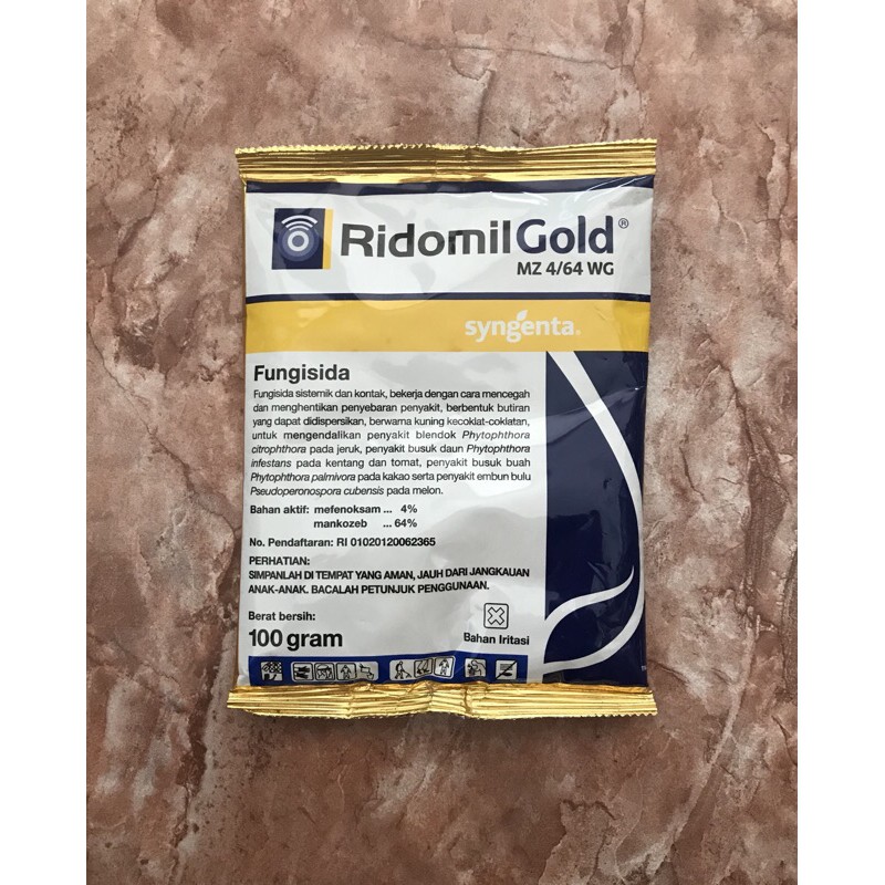 Fungisida RIDOMIL GOLD syngenta 100gram
