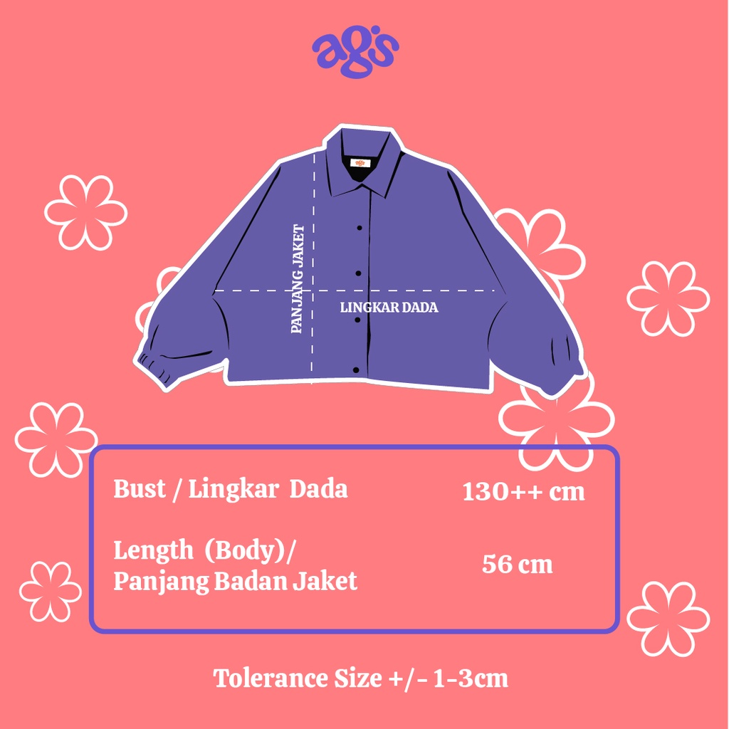 Vintage baggy oversized denim jacket by AGS&amp;co