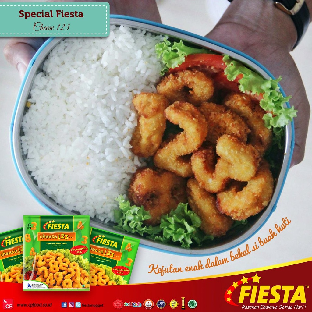 Fiesta Nugget Chese 123 500gr