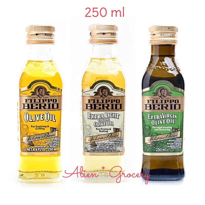 Filippo Berio Extra Light Extra Virgin Pure Olive Oil 250ml