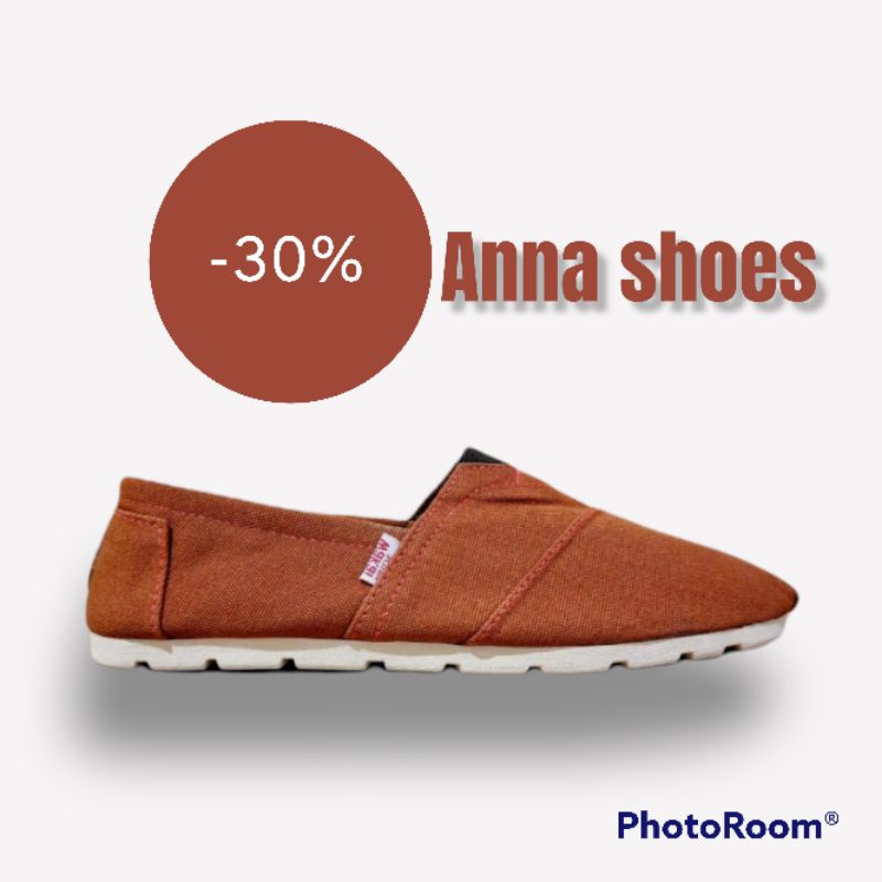 Slip on pria &amp; wanita termurah WK coklat tan