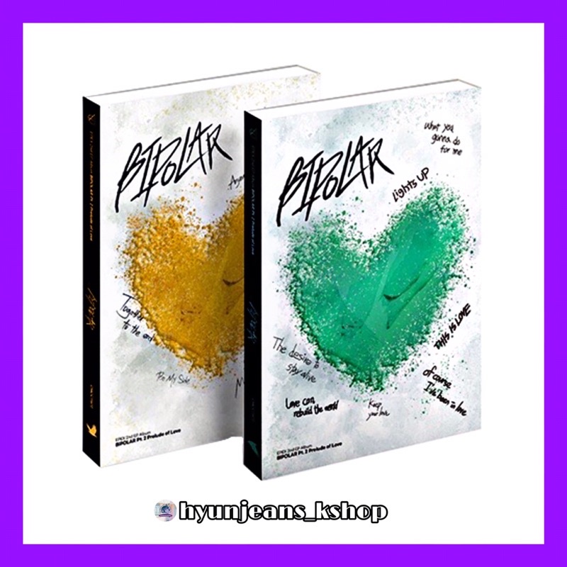 [READY STOCK] EPEX 2nd EP Album - BIPOLAR Pt.2 BOOK OF LOVE + poster EP EX Part 2