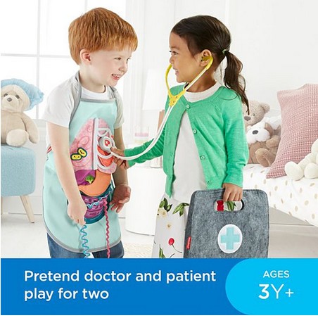 FISHER PRICE GGT61 DOCTOR APRON MR010705 / MAINAN DOKTER-DOKTERAN