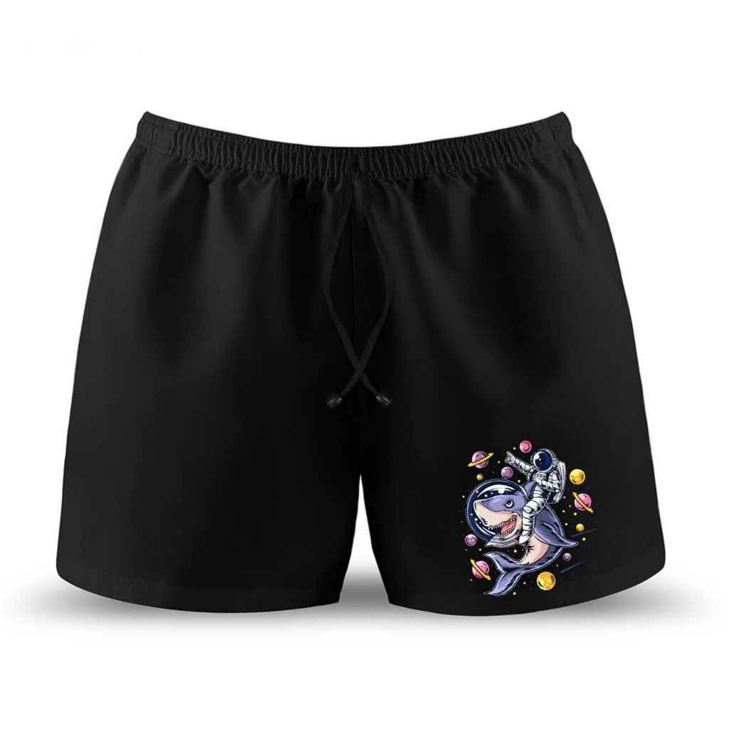 Terbaru Bokser Boxer Black On Fire Celana Pendek Pria Surfing Pantai Distro