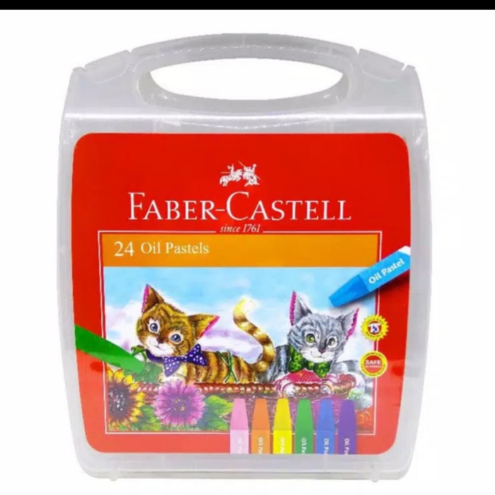 

Pastel Krayon Atau Crayon Faber Castell 24 Warna Oil Pastels