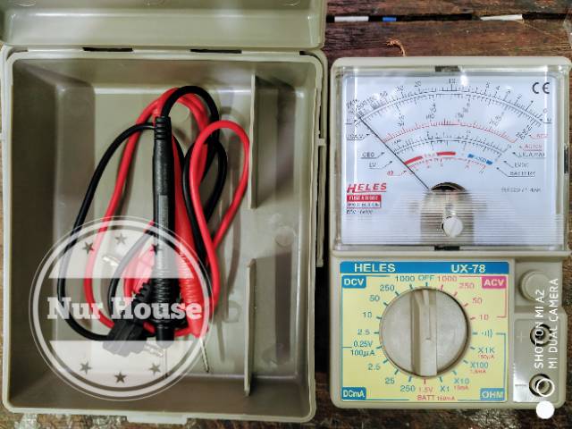 Multitester jarum analog heles 78 tr avo meter best quality