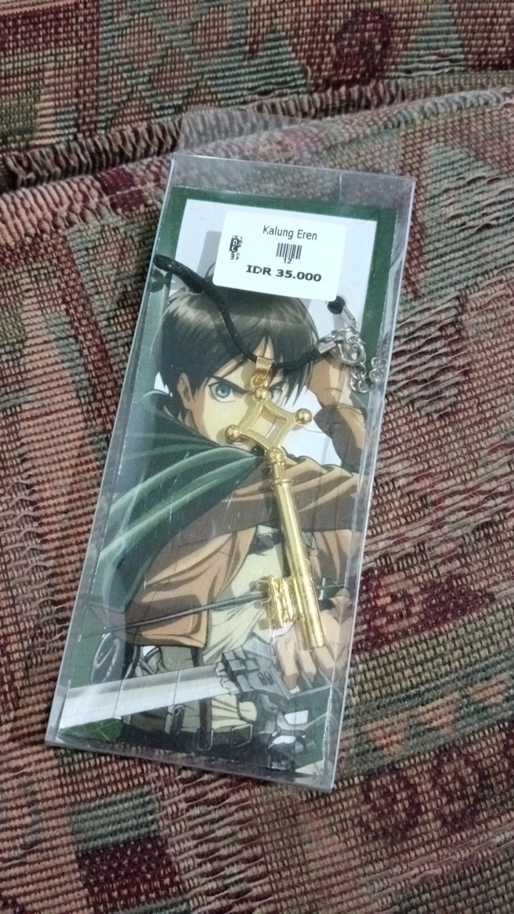 Kalung Eren Anime Attack On Titan
