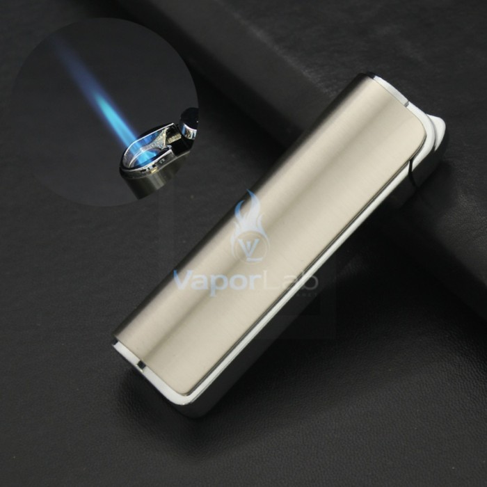 mancis korek api gas bara api las isi ulang unik murah torch lighter - 9739- GOLD