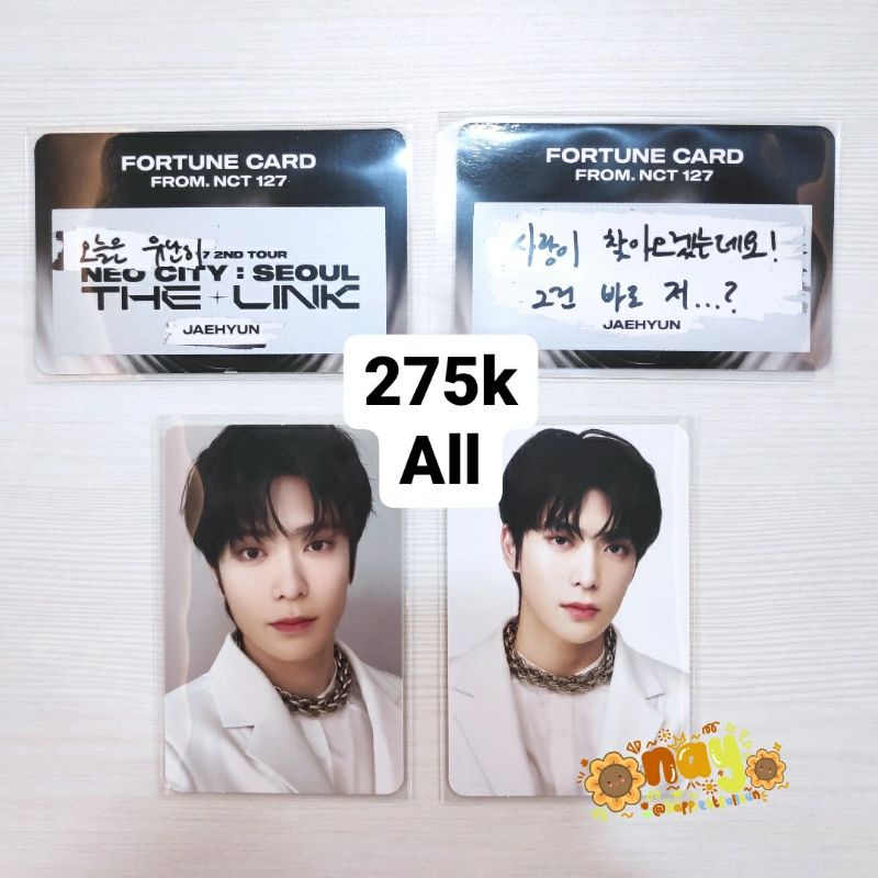 BOOKED WTS FORTUNE CARD JAEHYUN