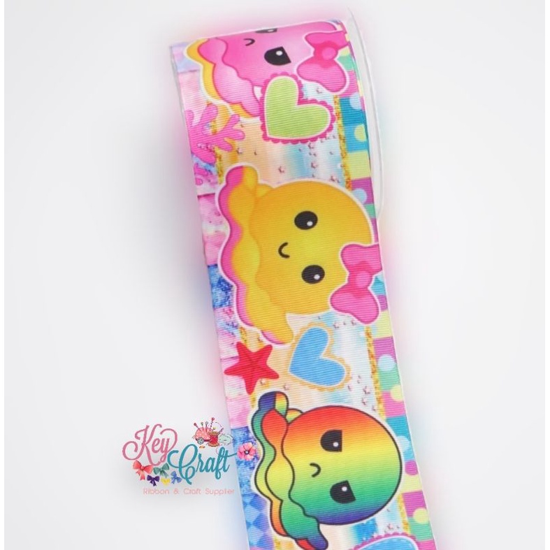 

Pita Grossgrain motif octopus cartoon2 4cm